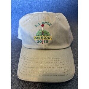 US Open Merion Golf 2013 Adjustable Hat Cap USGA Member PGA Adult Size